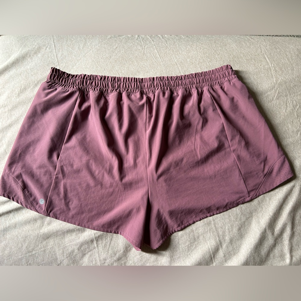 CALIA by Carrie Underwood Purple Athletic Performance Shorts - Picture 2 of 6